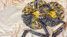 Load image into Gallery viewer, Large Satin Hair bonnet- Large size- 3 prints