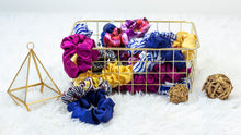 Load image into Gallery viewer, Satin Scrunchies- Medium size- Pack of 6