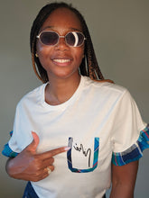 Load image into Gallery viewer, T-shirt Blé Madras- Women
