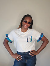 Load image into Gallery viewer, T-shirt Blé Madras- Women
