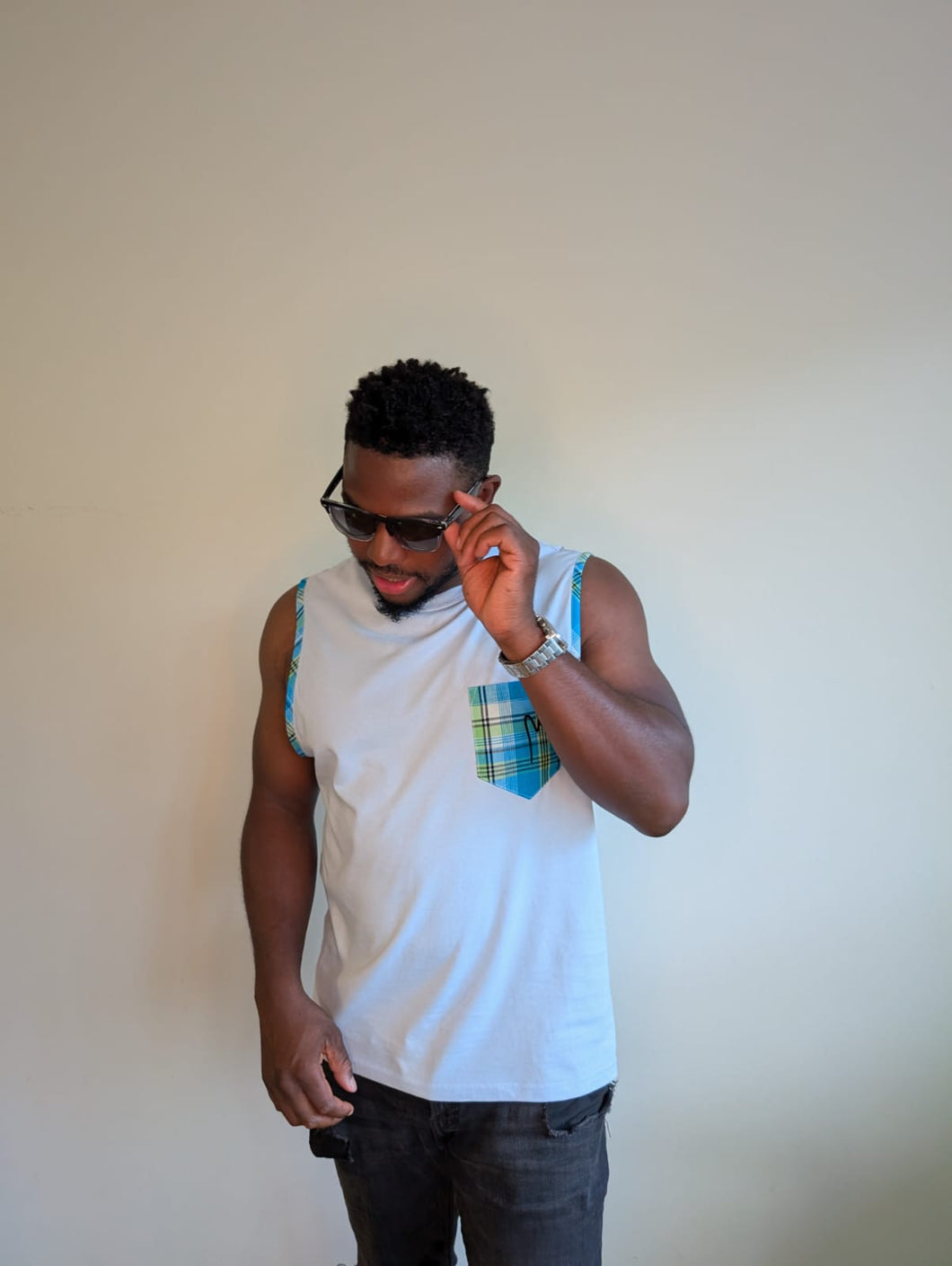 Tank top Blé Madras- Men