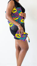 Load image into Gallery viewer, Tote bag + Zipper pouch Set- African Wax Print- 5 prints
