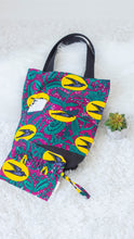 Load image into Gallery viewer, Tote bag + Zipper pouch Set- African Wax Print- 5 prints
