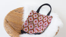 Load image into Gallery viewer, &quot;Flame&quot;-African Wax Print Tote Bag
